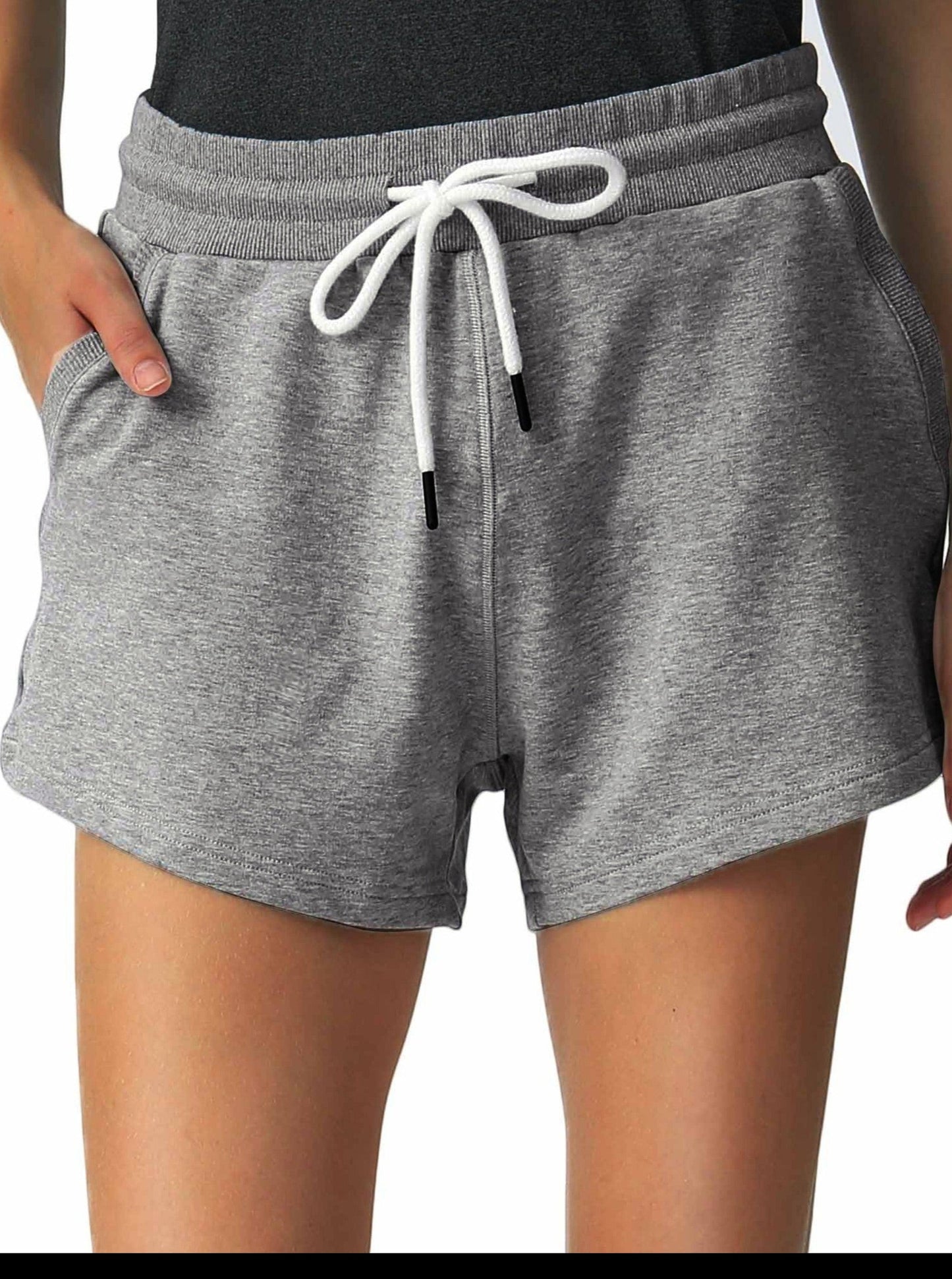 SPECIALMAGIC Sweat Shorts for Women Cotton Shorts with Pockets Running Sweatpants Lounge Sweat Joggers