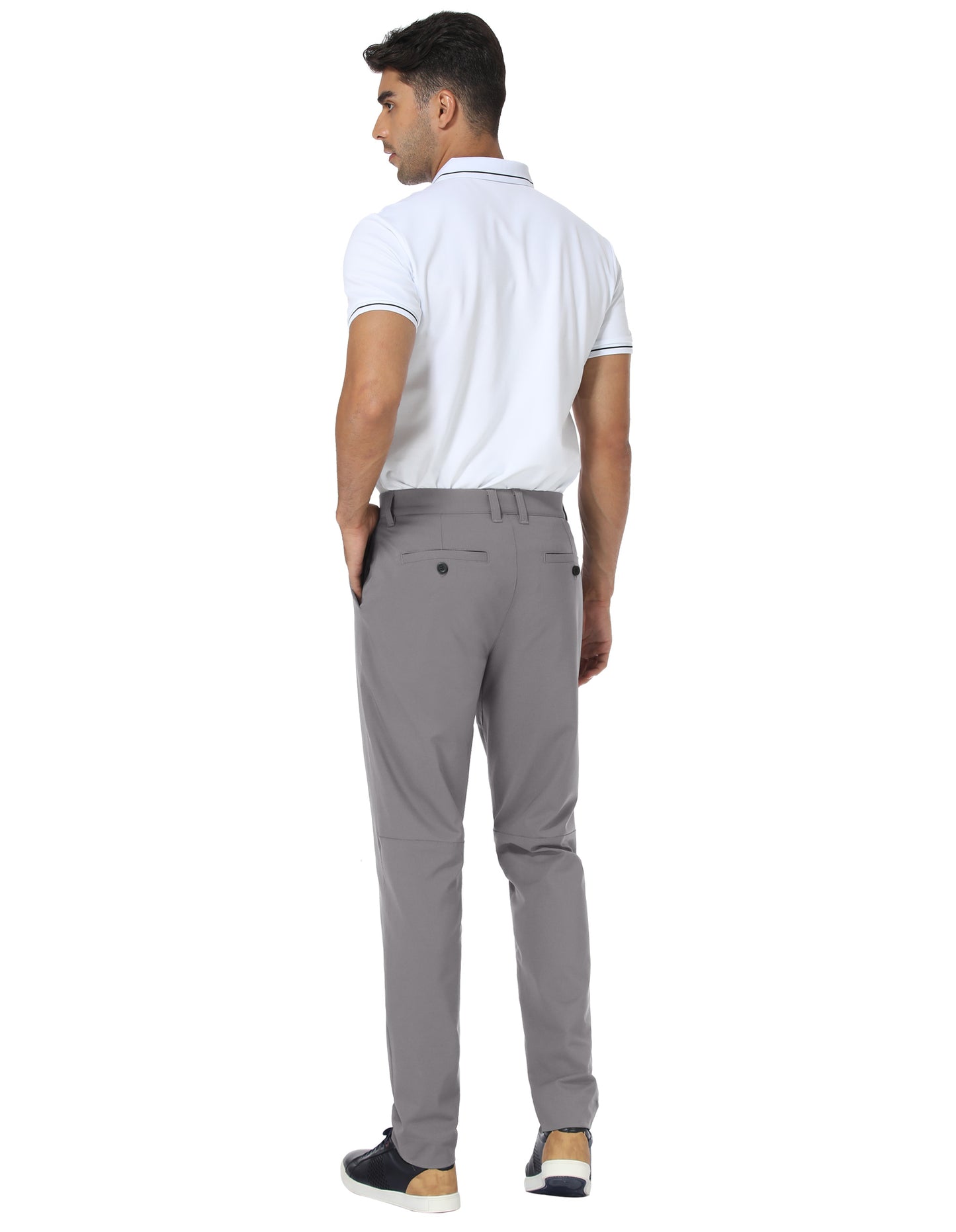 SPECIALMAGIC Stretch Golf Pants Men Slim Fit Dress Waterproof Business Casual Quick Drying Work Pants with Pockets