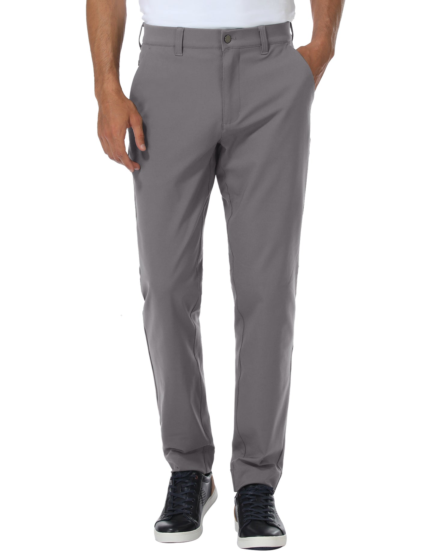 SPECIALMAGIC Stretch Golf Pants Men Slim Fit Dress Waterproof Business Casual Quick Drying Work Pants with Pockets