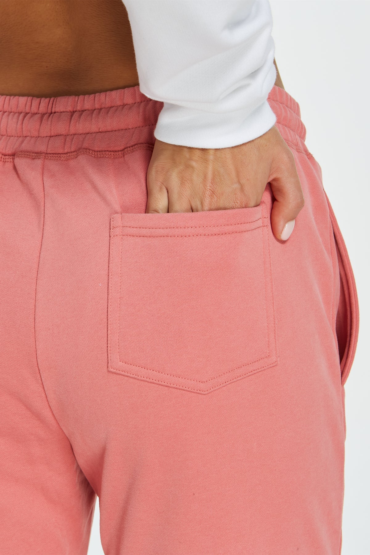 Sweatpants for Women Workout Joggers High Waisted Sweat Pants French Terry Lounge Pants with Drawstring Pockets