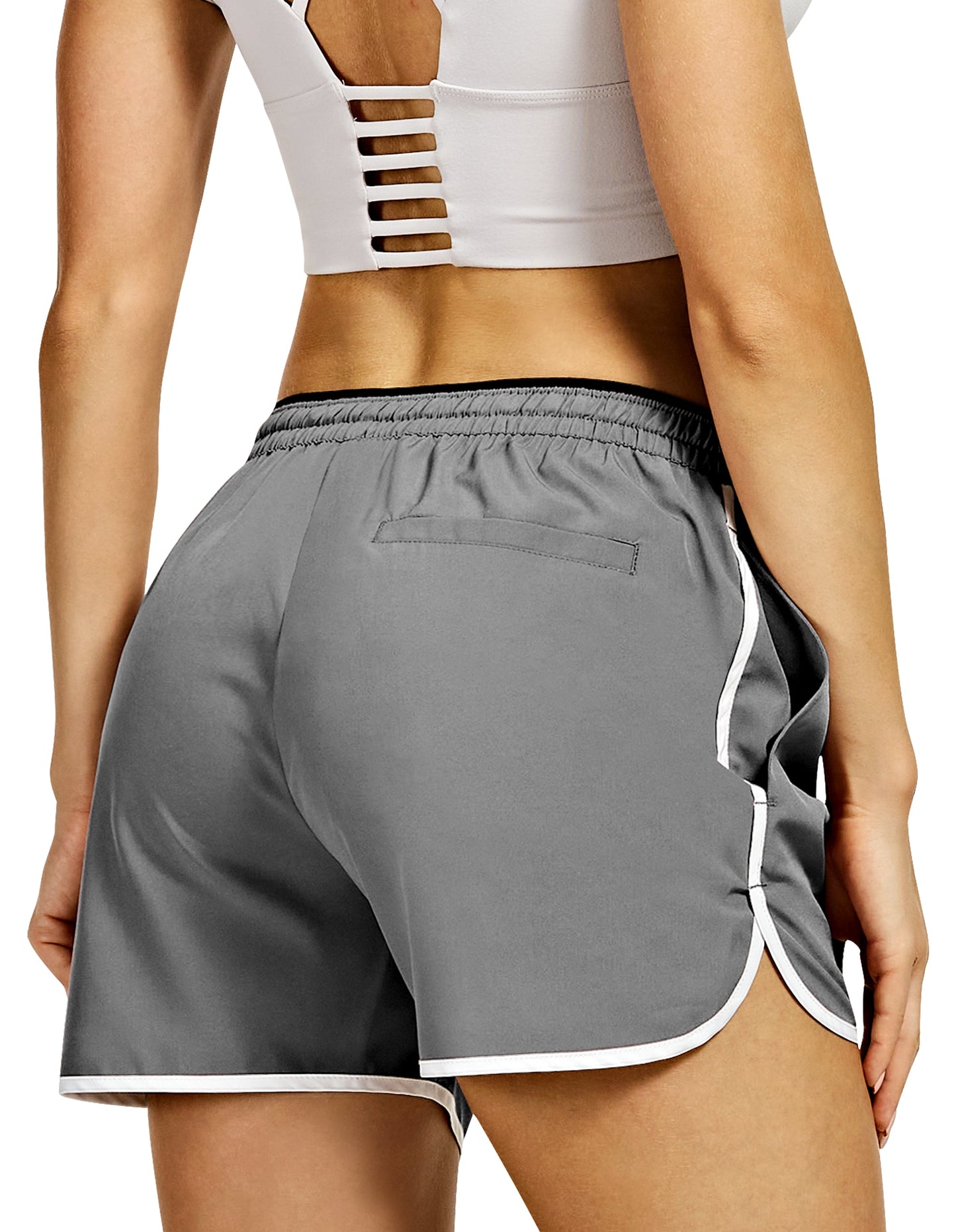 Women's Lightweight Running Shorts with 3 Pockets