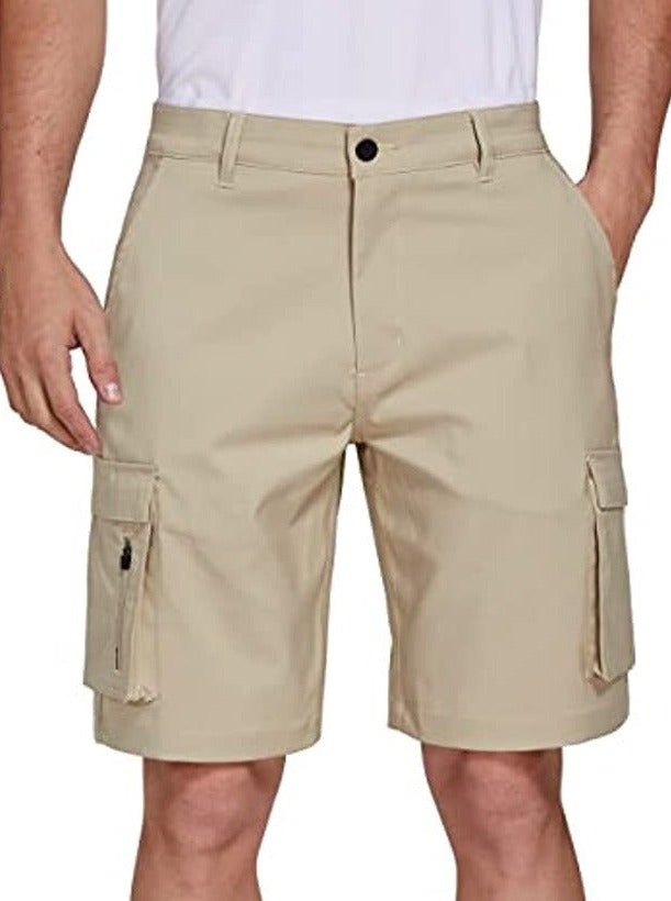 SPECIALMAGIC Mens Hiking Cargo Hybrid Shorts Golf Stretch Lightweight Quick Dry with Pockets