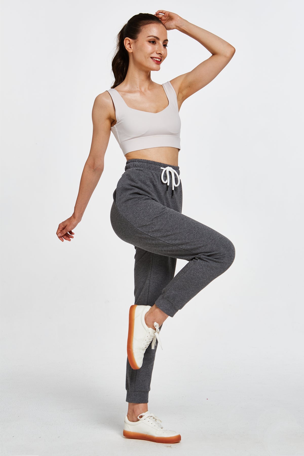 Women's Cotton Joggers with Pockets