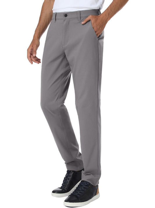 SPECIALMAGIC Stretch Golf Pants Men Slim Fit Dress Waterproof Business Casual Quick Drying Work Pants with Pockets