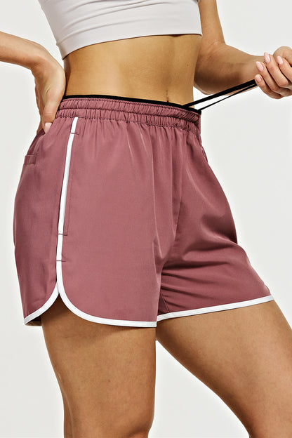 Women's Lightweight Running Shorts with 3 Pockets