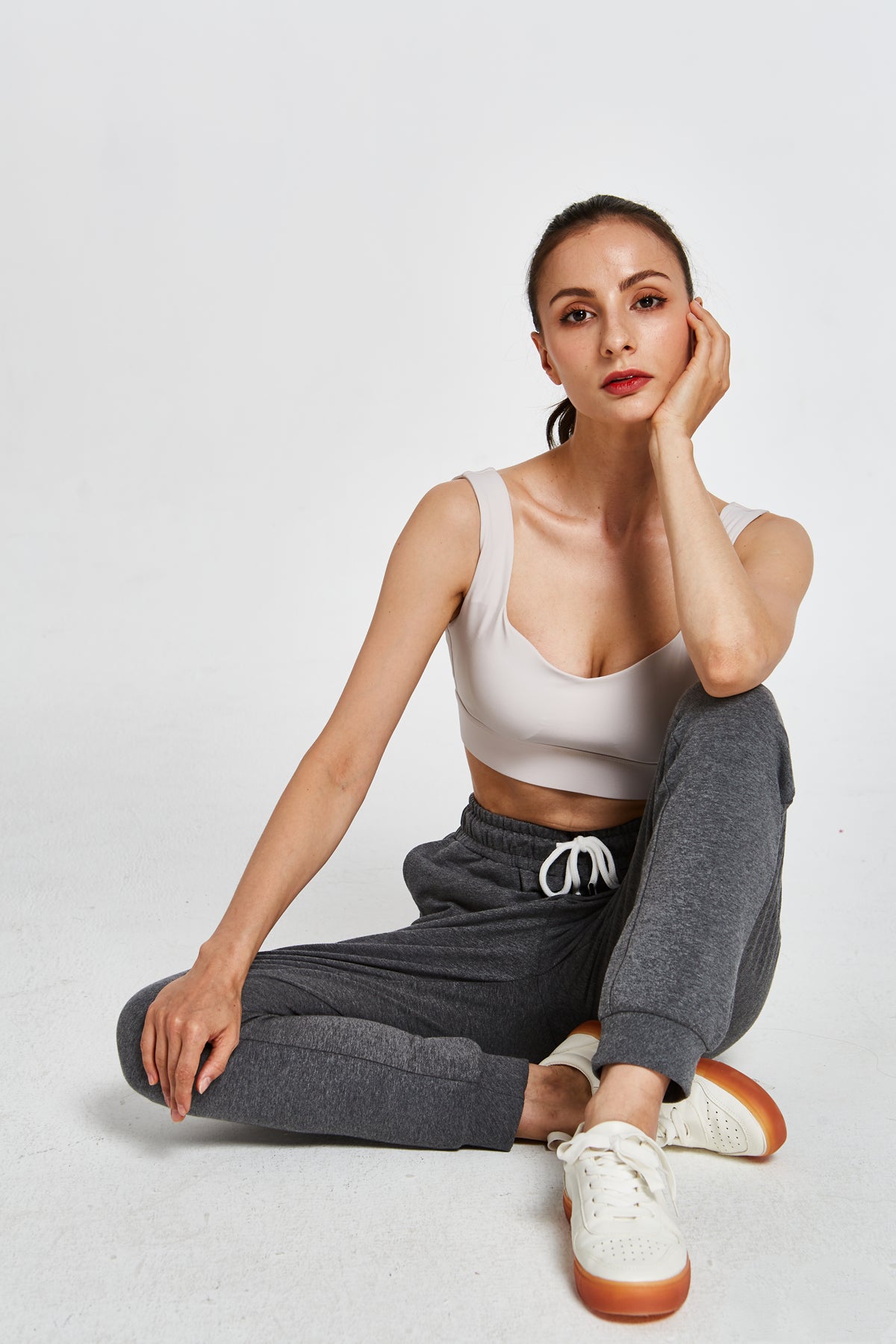 Women's Cotton Joggers with Pockets