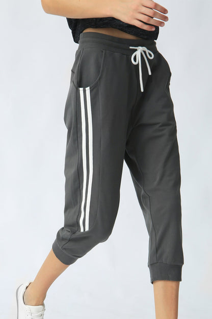 Capri Jogger Sweatpants for Women Cropped Joggers Casual Camo with Pockets Gym Running PULI SPECIALMAGIC