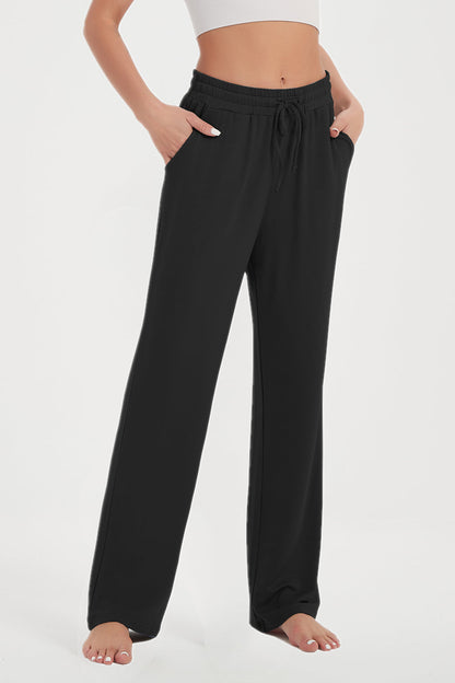 Women Loose Sweatpants Slacks with Pockets