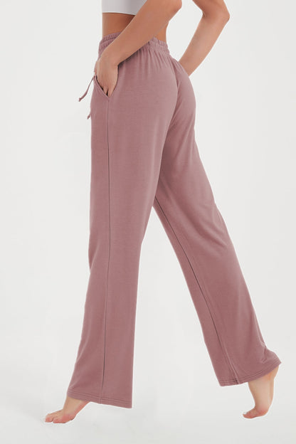 Women Loose Sweatpants Slacks with Pockets