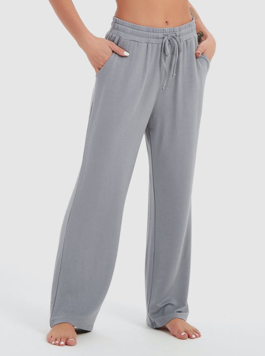 Women Loose Sweatpants Slacks with Pockets