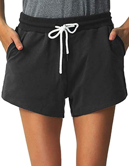 SPECIALMAGIC Sweat Shorts for Women Cotton Shorts with Pockets Running Sweatpants Lounge Sweat Joggers