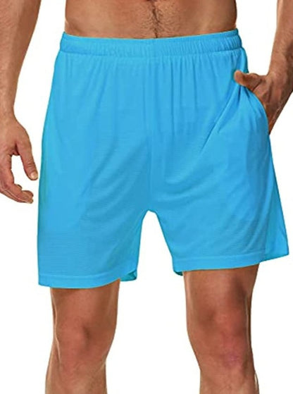 SPECIALMAGIC Mens Running Shorts with Liner 5 Inch Neon Athletic Shorts Quick Dry Workout Basketball Shorts with Pockets