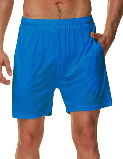 SPECIALMAGIC Mens Running Shorts with Liner 5 Inch Neon Athletic Shorts Quick Dry Workout Basketball Shorts with Pockets
