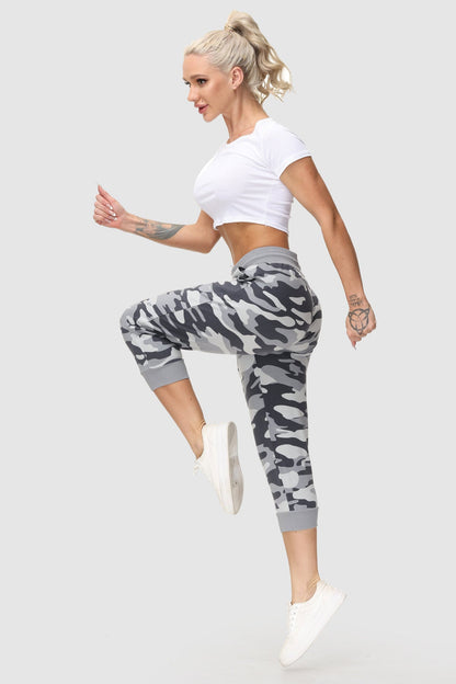 Women's Camouflage Capris with Pockets