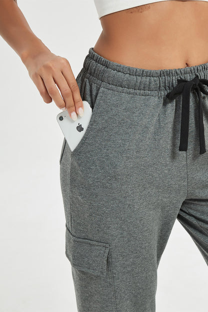 Women's Straight Cut Wide Leg Sweat Pants