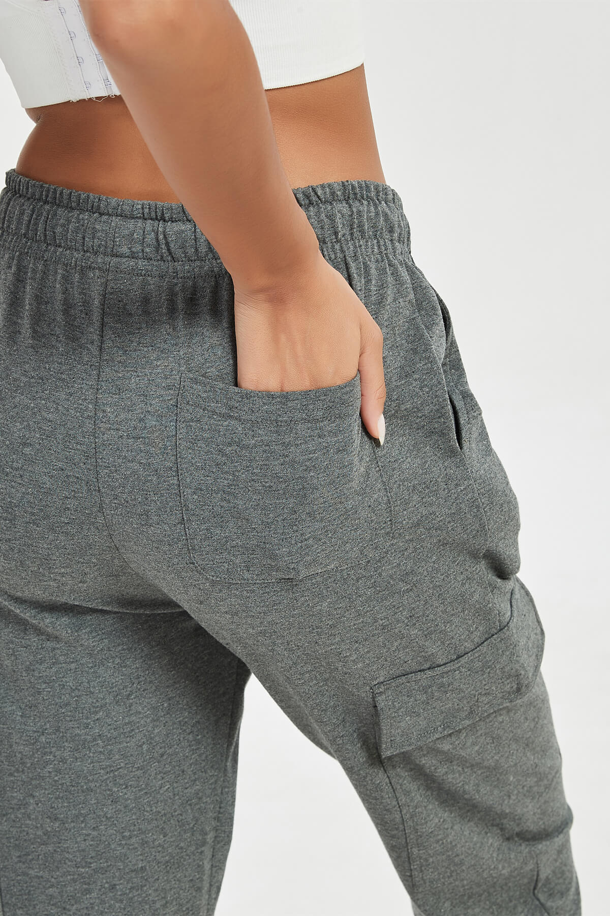 Women's Straight Cut Wide Leg Sweat Pants