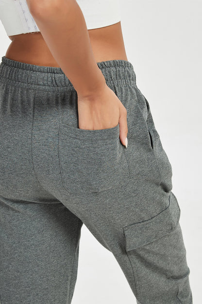 Women's Straight Cut Wide Leg Sweat Pants