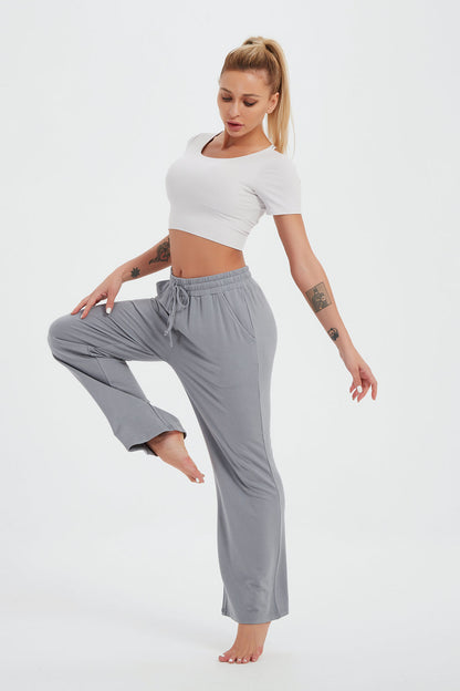Women Loose Sweatpants Slacks with Pockets